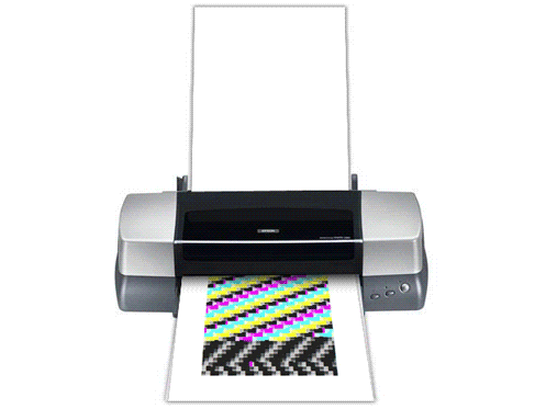 Sheets feeding through a printer